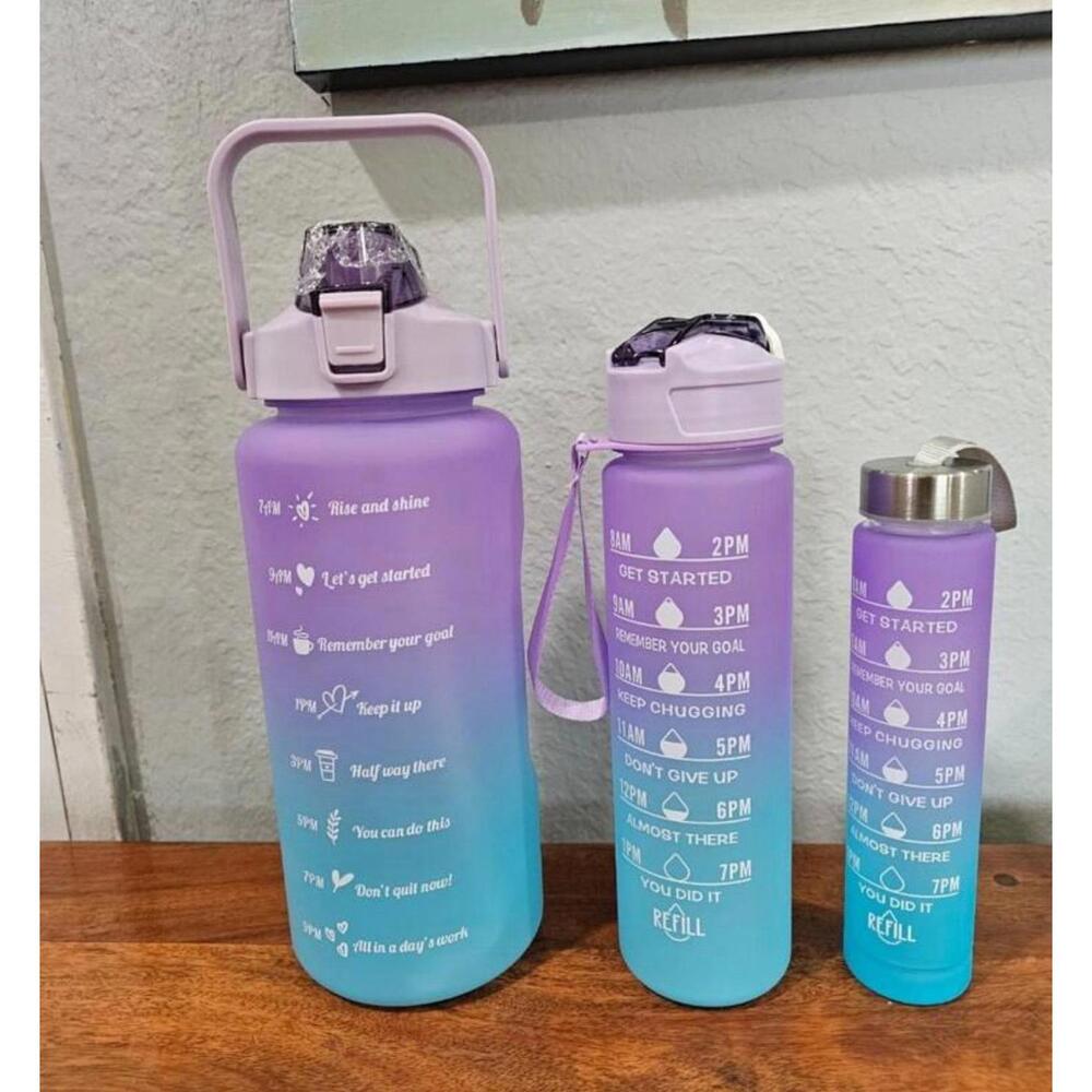 water bottles